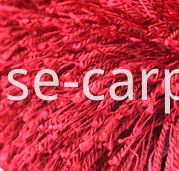 Polyester Thick & Thin Yarn mix Shaggy Carpet